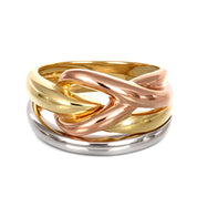 Anello - 18 carati Oro bianco, Oro giallo, Oro rosa