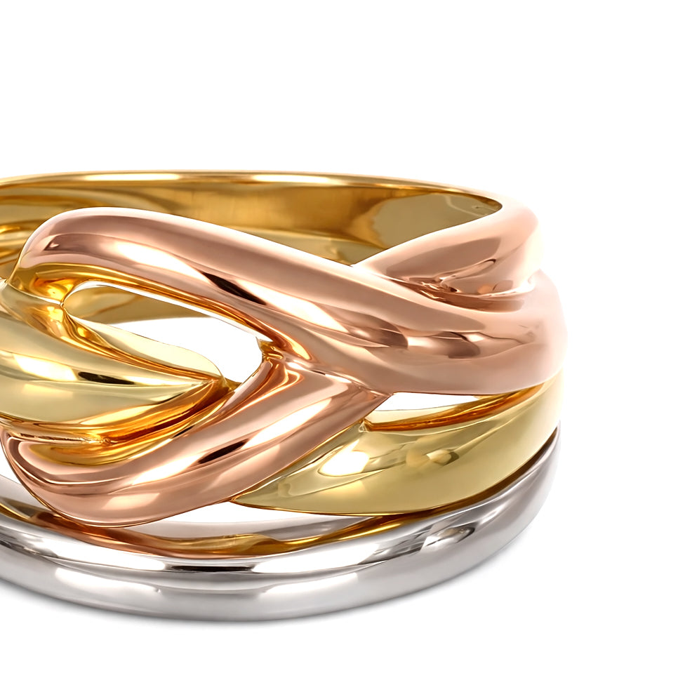 Anello - 18 carati Oro bianco, Oro giallo, Oro rosa