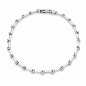 Bracciale - 18 carati Oro bianco, Alfieri & St. John - 0.72ct. tw. Diamante (Naturale)