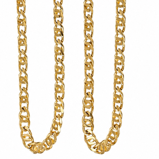 Collana - 18 carati Oro giallo - Made in Italy - Handmade