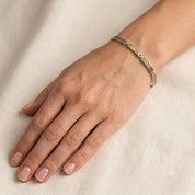 Bracciale - 18 carati Oro giallo, Oro bianco - Handmade - Made in Italy