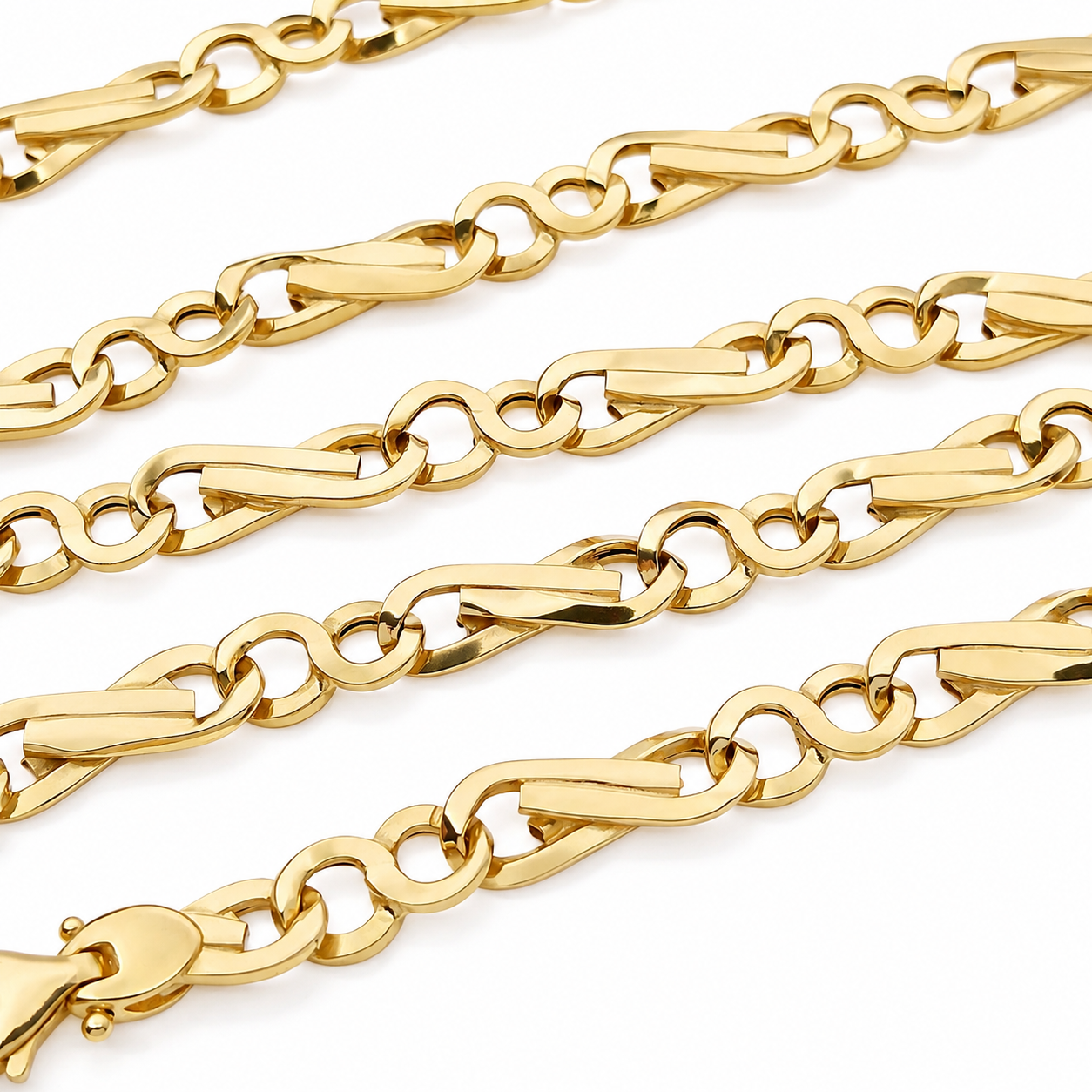 Collana - 18 carati Oro giallo - Made in Italy - Handmade