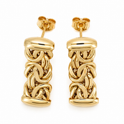 Orecchini - 18 carati Oro giallo - Made in Italy - Handmade