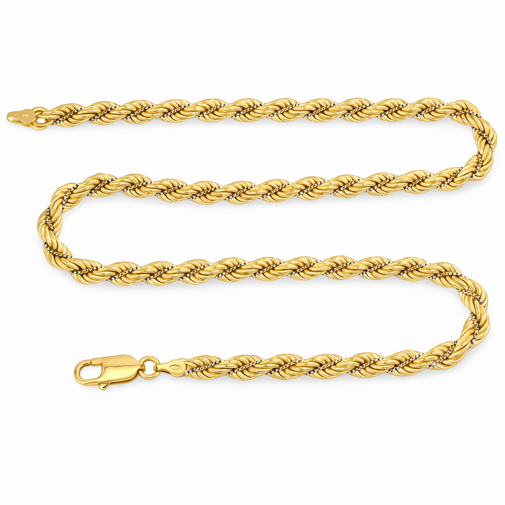 Collana - 18 carati Oro giallo, Oro bianco