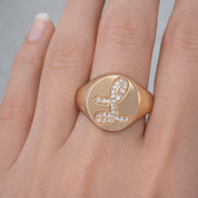 Anello da donna in oro giallo 18 carati diamanti naturali