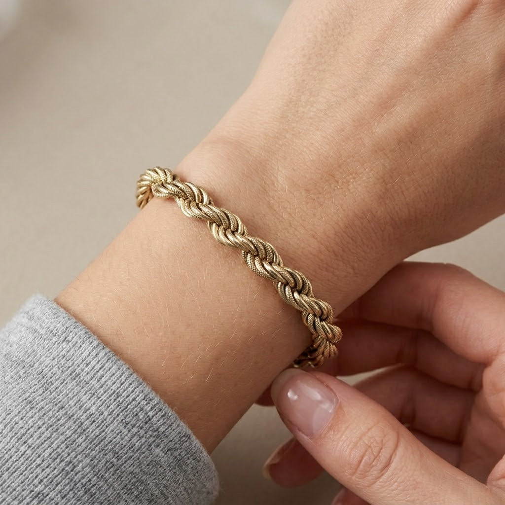 Bracciale - 18 carati Oro giallo, Oro bianco