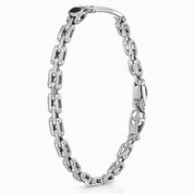 Bracciale - 18 carati Oro bianco - 0.10ct. tw. Onice