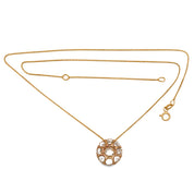 Collana con ciondolo - 18 carati Oro bianco - 1.05ct. tw. Diamante (Naturale)