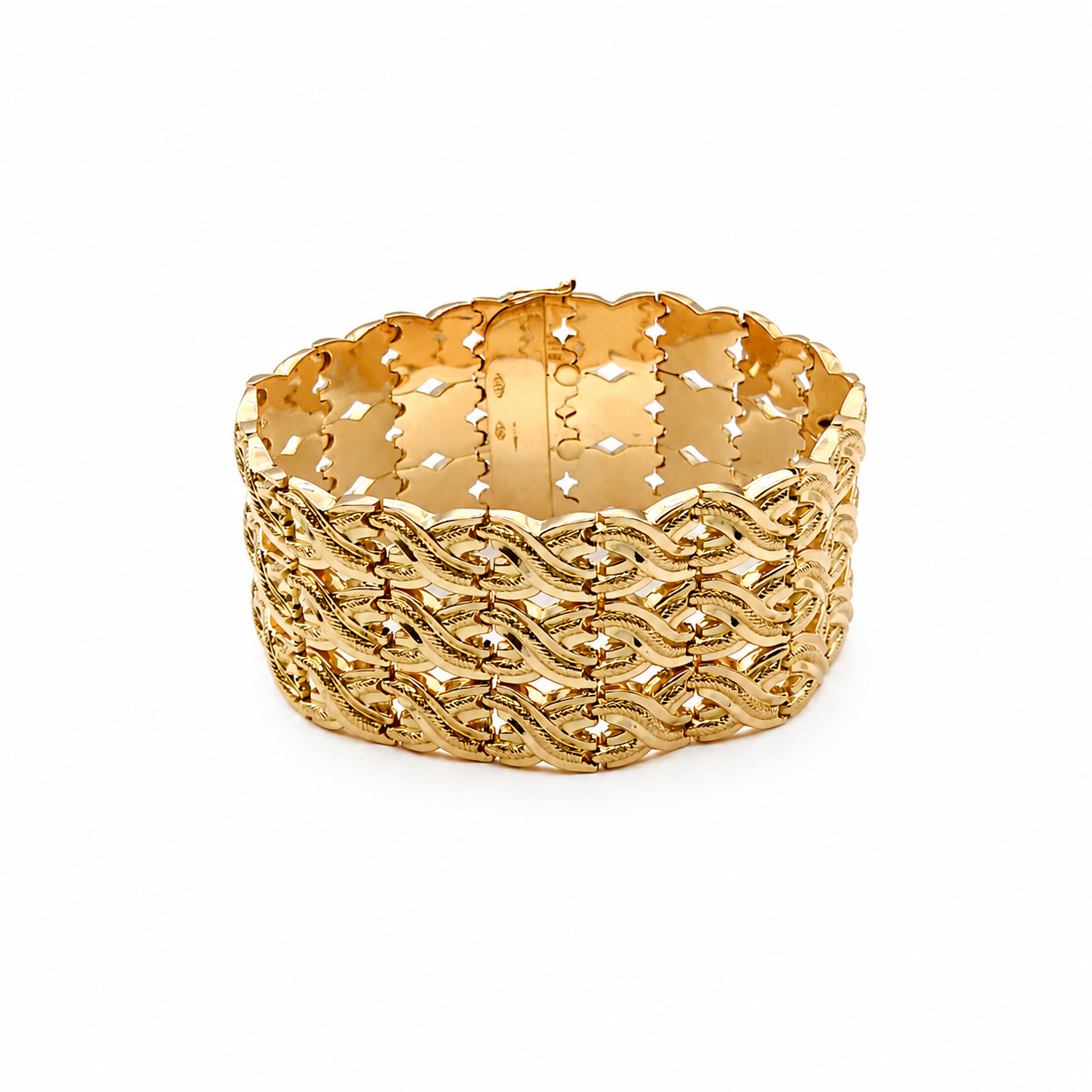 Bracciale - 18 carati Oro giallo - Handmade - Made in Italy