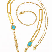 Collana con ciondolo - 18 carati Oro giallo