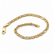 Bracciale - 18 carati Oro giallo, Oro bianco - Handmade - Made in Italy