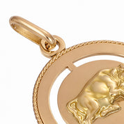 Collana con ciondolo - 18 carati Oro giallo, Oro rosa