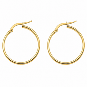 Orecchini - 18 carati Oro giallo - Made in Italy - Handmade