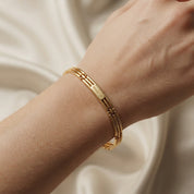 Bracciale - 18 carati Oro giallo - Made in Italy