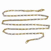 Collana - 18 carati Oro giallo, Oro bianco - Made in Italy - Handmade