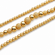 Collana - 18 carati Oro giallo - Made in Italy - Handmade