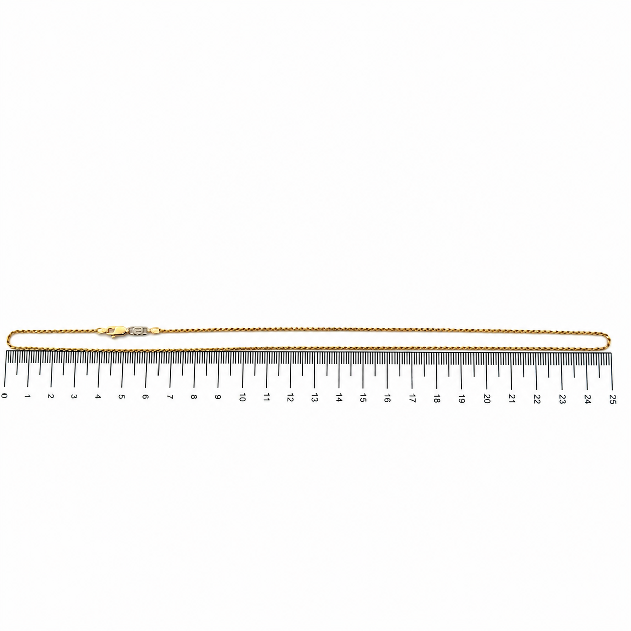 Collana - 18 carati Oro giallo, Oro bianco - Made in Italy - Handmade