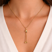 Collana con ciondolo - 18 carati Oro giallo