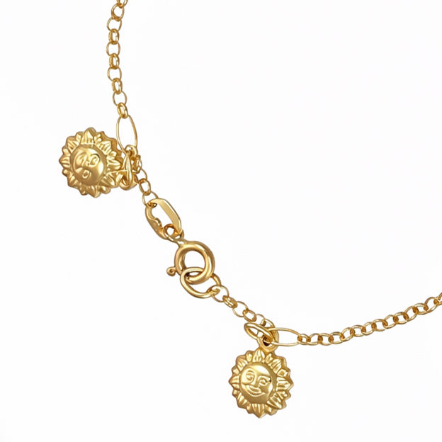 Bracciale unisex in oro giallo 18 carati