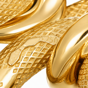 Bracciale - 18 carati Oro giallo - Made in Italy - Handmade