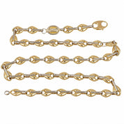 Collana - 18 carati Oro giallo, Oro bianco - Made in Italy - Handmade