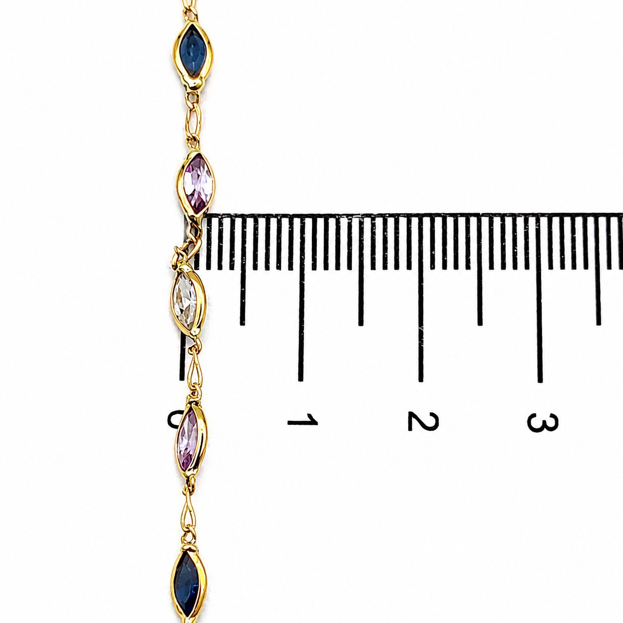 Bracciale - 18 carati Oro giallo - Made in Italy - Handmade