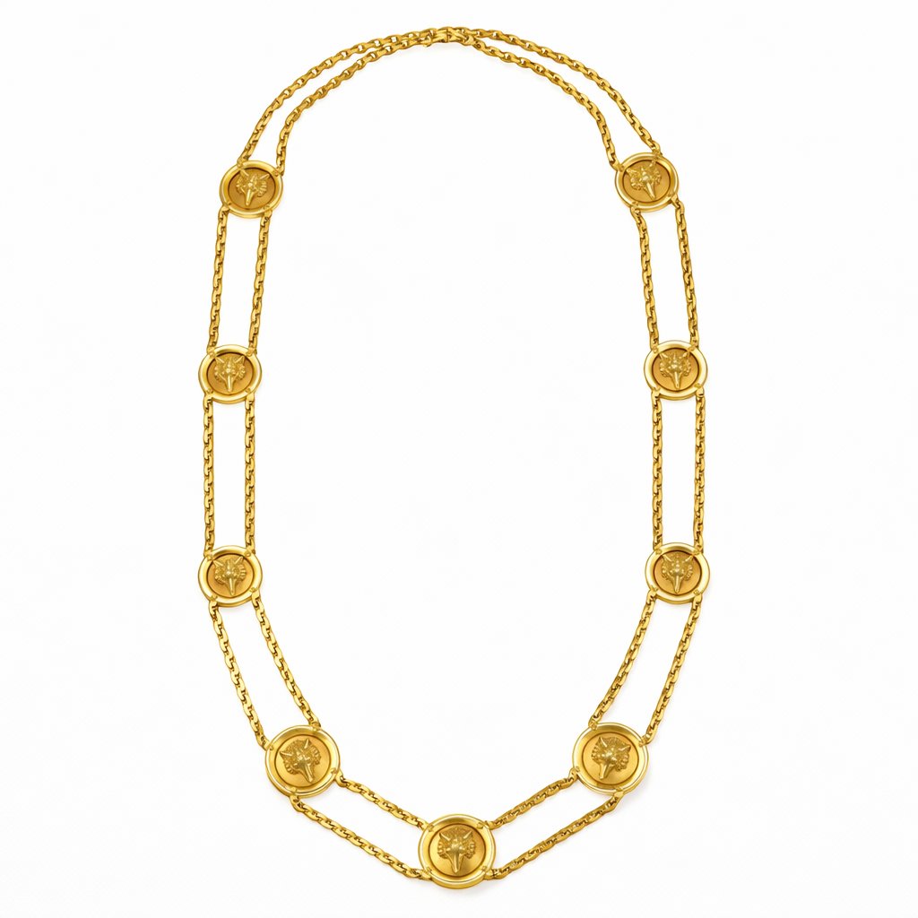 Collana - 18 carati Oro giallo