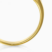 Anello - 18 carati Oro giallo - 0ct. tw. Rubino - Diamante