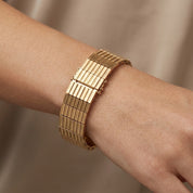Bracciale - 18 carati Oro giallo - Handmade - Made in Italy