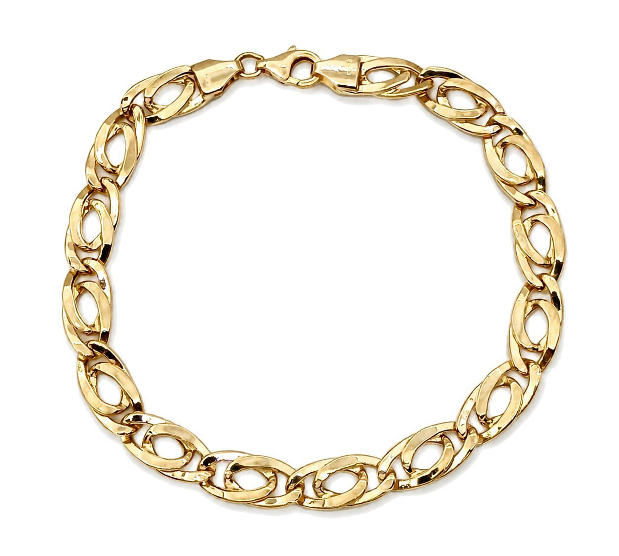 Bracciale - 18 carati Oro giallo - Handmade - Made in Italy