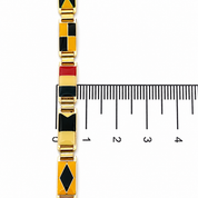 Bracciale - 18 carati Oro giallo - Made in Italy - Handmade