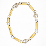 Bracciale - 18 carati Oro bianco, Oro giallo