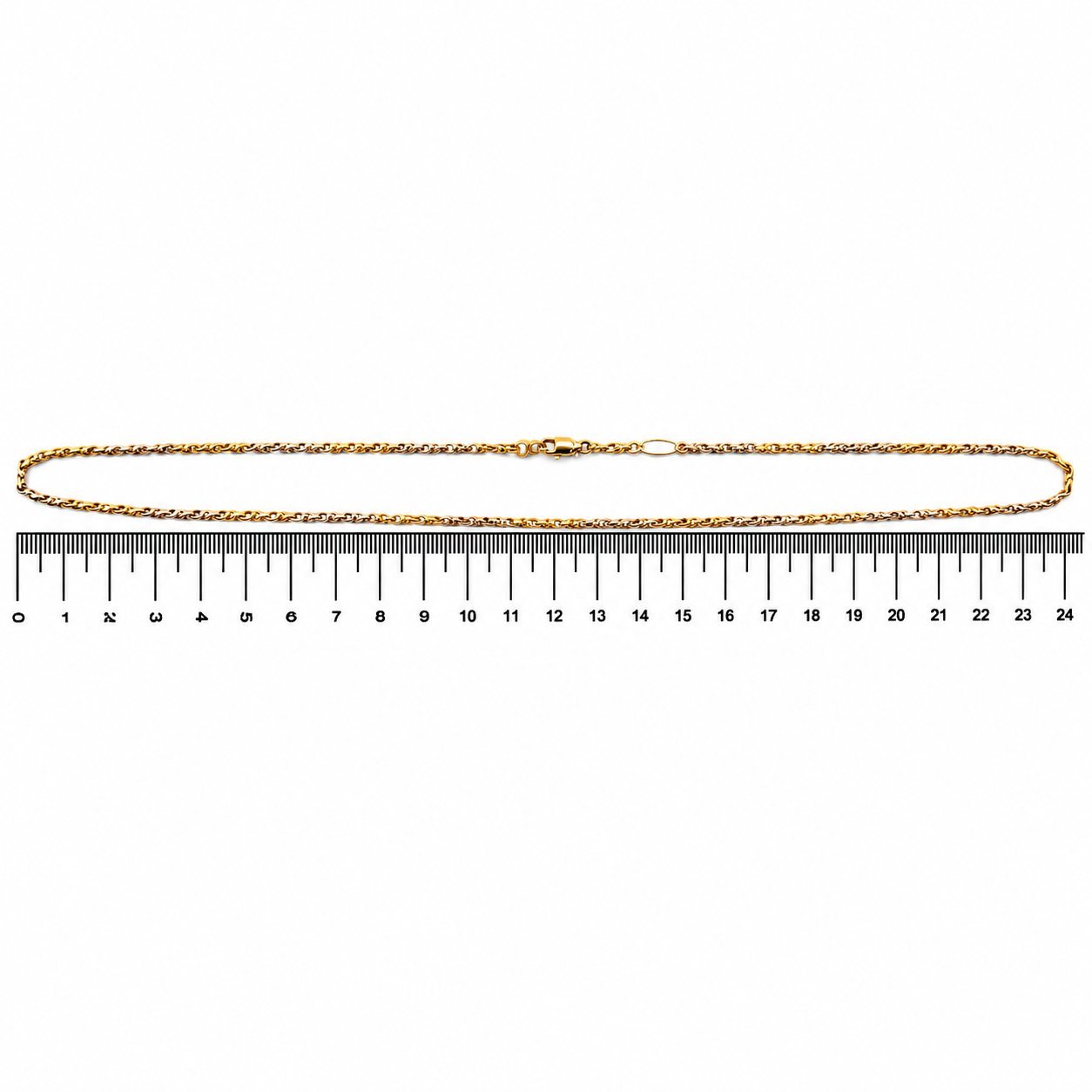 Collana - 18 carati Oro giallo, Oro bianco - Made in Italy - Handmade