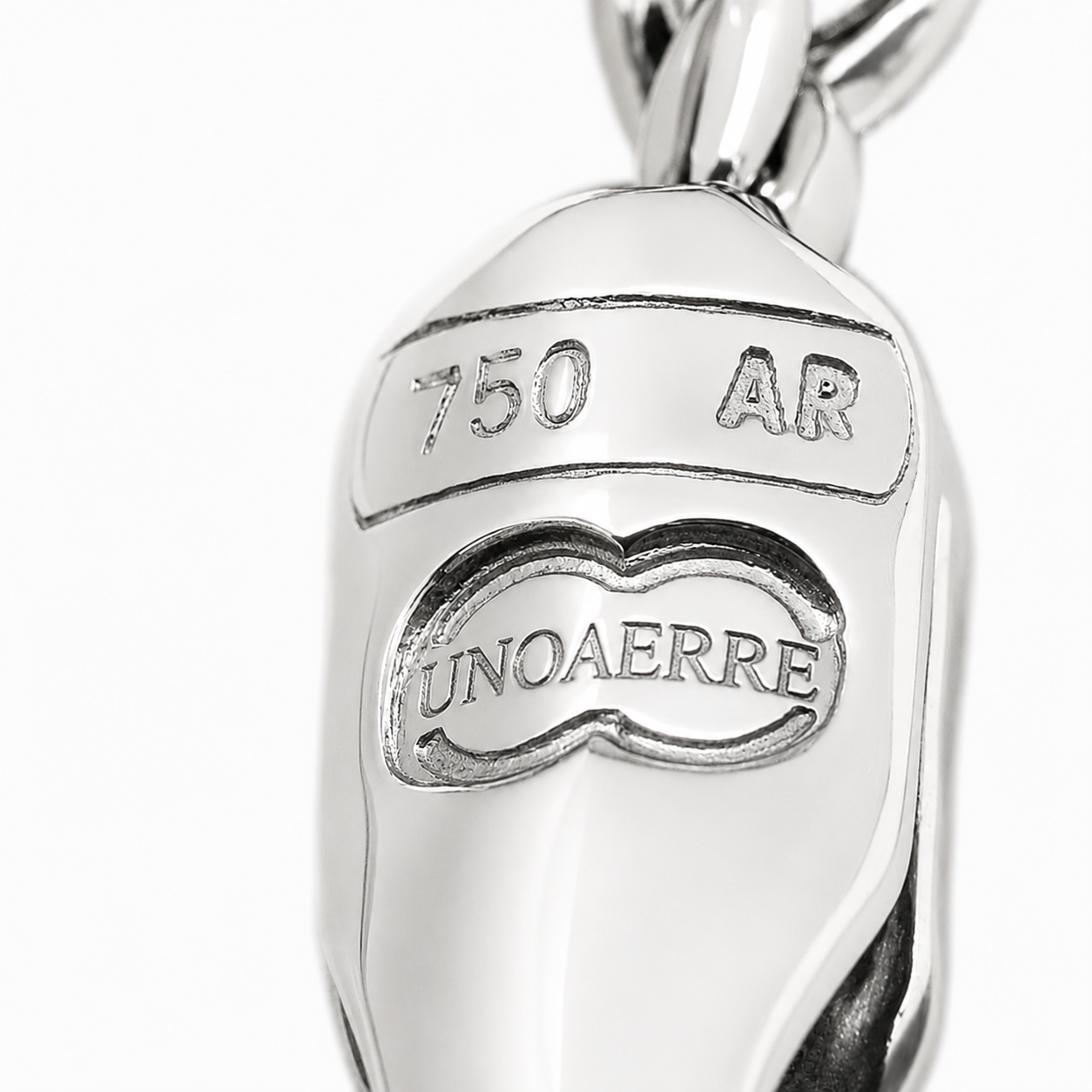Collana con ciondolo - 18 carati Oro bianco, Oro giallo - Made in Italy - Handmade