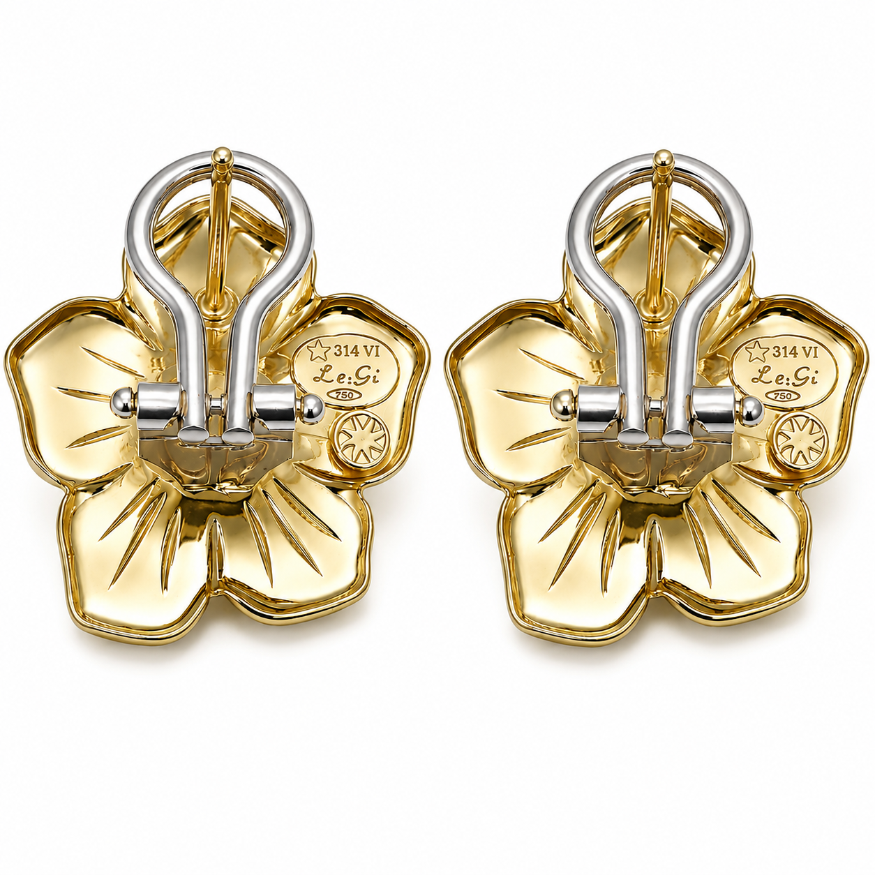 Orecchini - 18 carati Oro giallo - 2.00ct. tw. Turchese - Made in Italy - Handmade