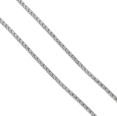 Collana con ciondolo - 18 carati Oro bianco - 0.77ct. tw. Smeraldo - Diamante