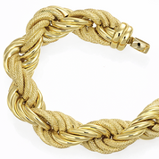 Bracciale - 18 carati Oro giallo, Oro bianco