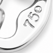 Bracciale - 18 carati Oro bianco - 0.02ct. tw. Diamante (Naturale) - Made in Italy - Handmade