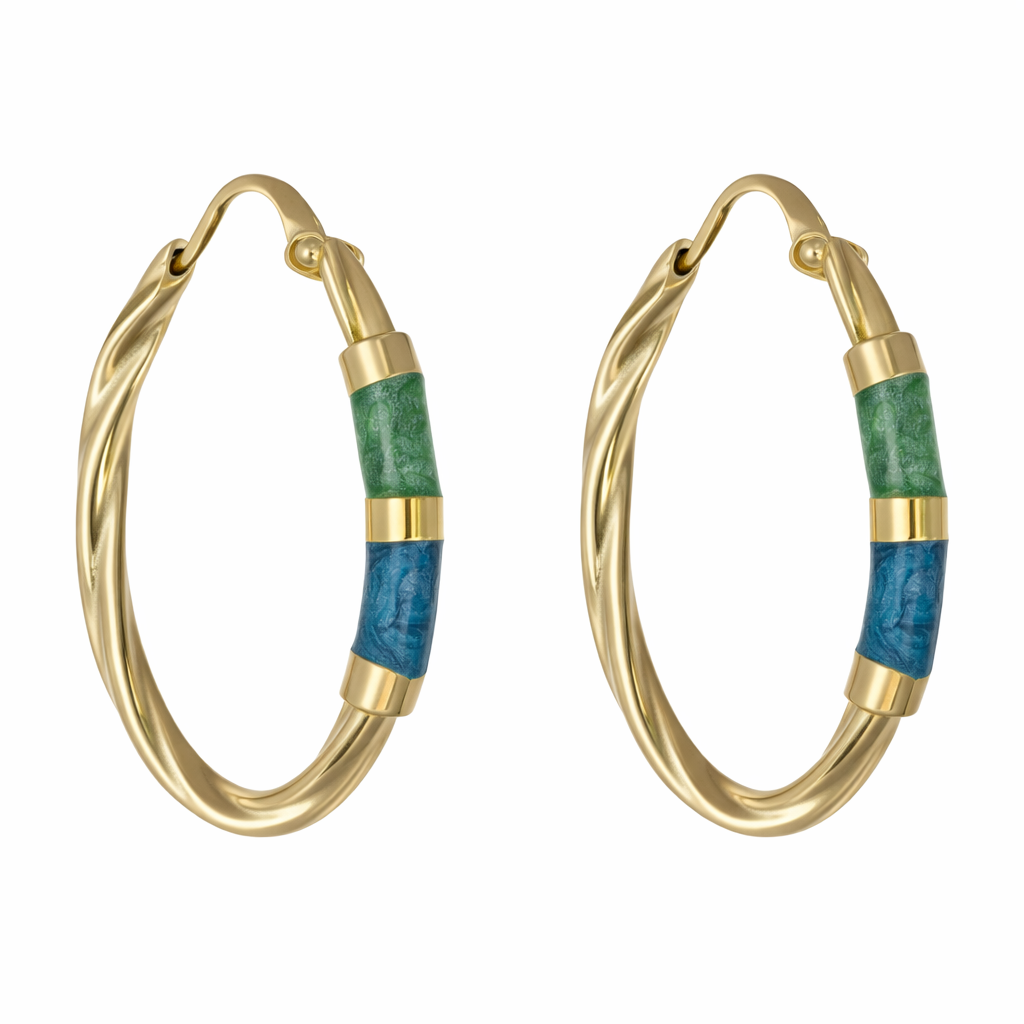 Orecchini - 18 carati Oro giallo