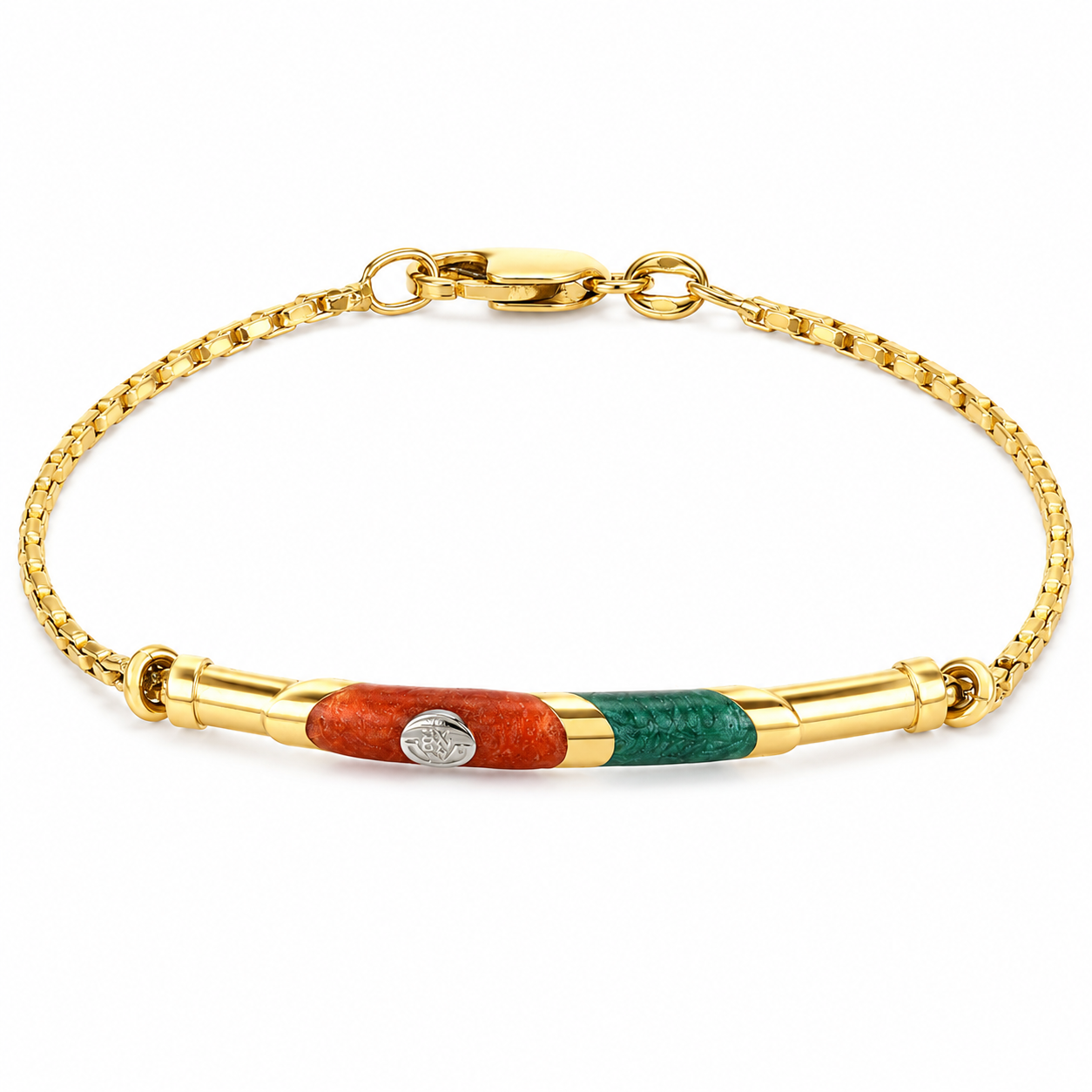 Bracciale - 18 carati Oro giallo - Handmade - Made in Italy
