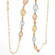 Collana - 18 carati Oro giallo, Oro bianco, Oro rosa