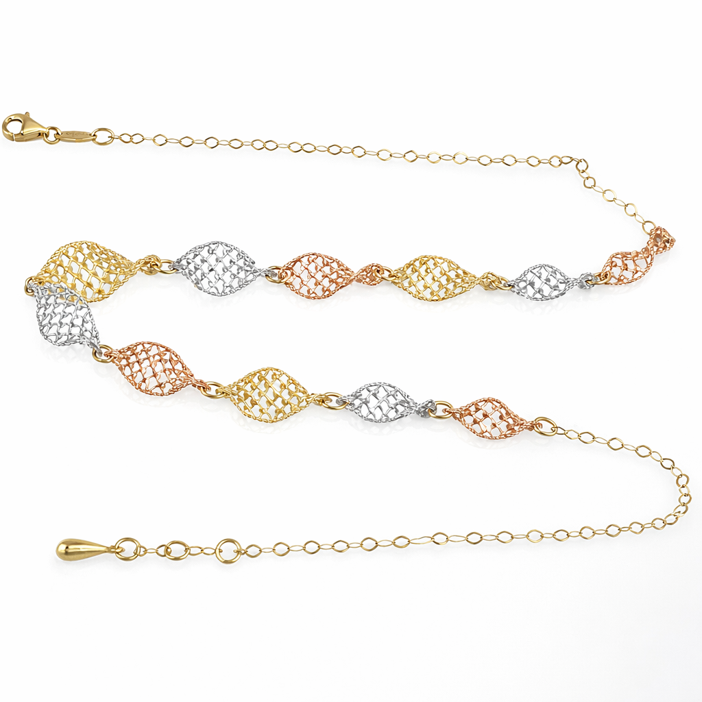 Collana - 18 carati Oro giallo, Oro bianco, Oro rosa
