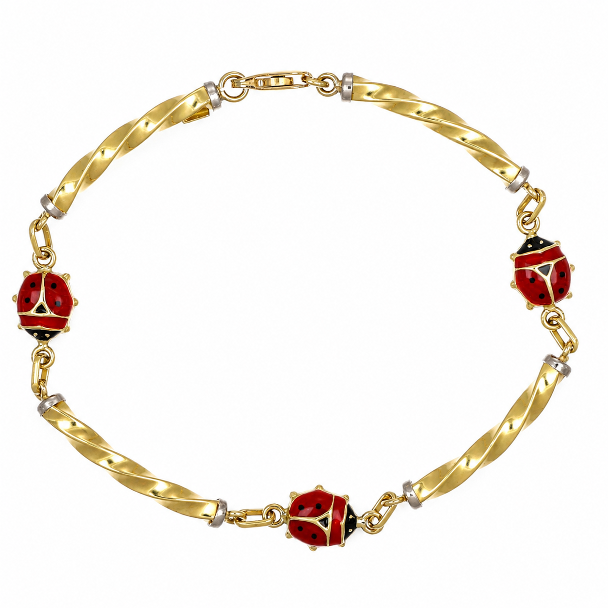 Bracciale - 18 carati Oro giallo - Handmade - Made in Italy