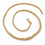 Collana - 18 carati Oro giallo - Made in Italy - Handmade