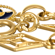 Bracciale - 18 carati Oro giallo - Made in Italy - Handmade