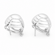 Orecchini - 18 carati Oro bianco - Made in Italy - Handmade