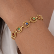 Bracciale - 18 carati Oro giallo