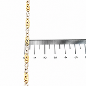 Collana - 18 carati Oro giallo, Oro bianco - Made in Italy - Handmade