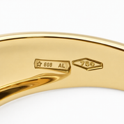 Anello - 18 carati Oro giallo, Oro bianco - 2.00ct. tw. Zaffiro - Made in Italy - Handmade
