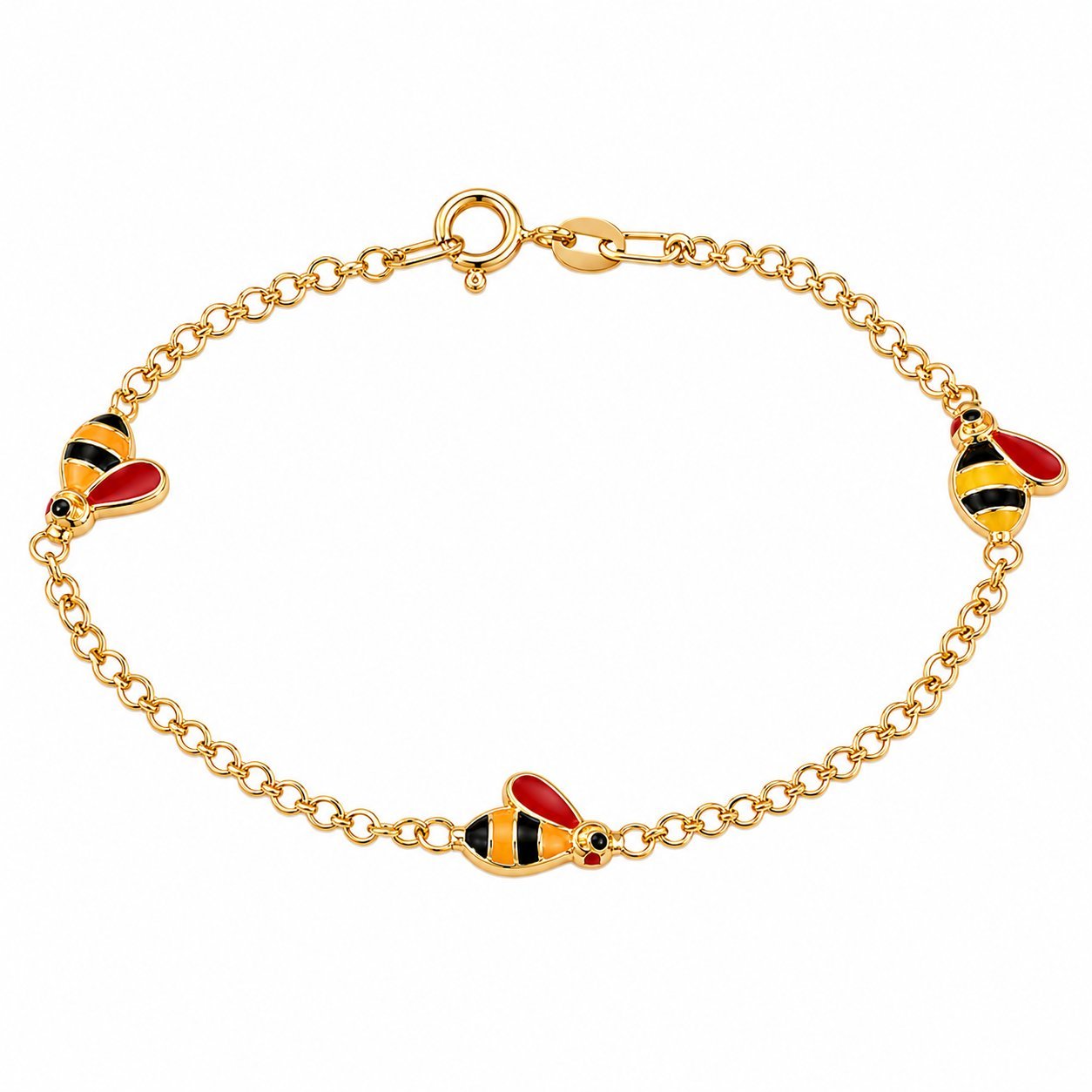 Bracciale - 18 carati Oro giallo - Handmade - Made in Italy